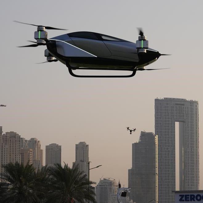 Chinese firm tests electric flying taxi in Dubai